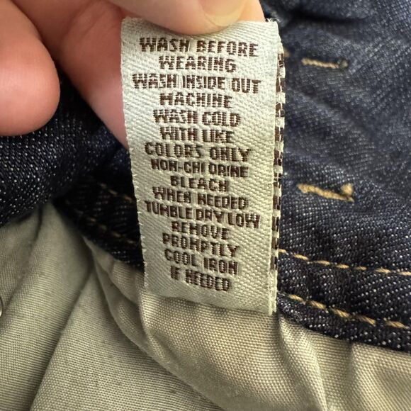 1st Kiss Denim Shorts Womens 7 Dark Wash High Rise Triple Button Cuffed Cute - Picture 8 of 11